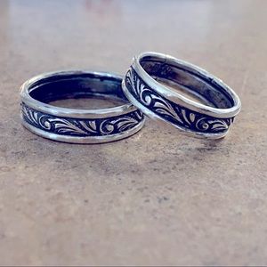 Jorgensen Studios. Artisan Handmade Matching Rings